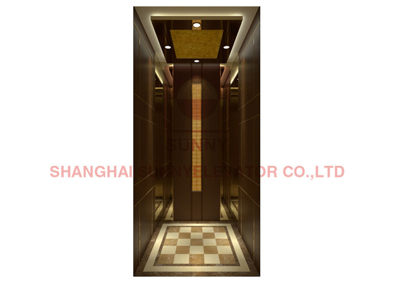Villa Passenger VVVF Elevator Residential Lift Elevators With Car Frame