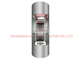 Round Sightseeing Panoramic Glass Room Less Elevator Lifts 630KG - 1000KG