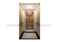 Steel Band Rose Gold Mirror Modern Residential Elevator , Lift Home Elevator