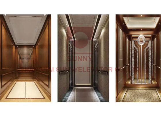 450KG vVVF Observation Interior Compact Home Elevator Household applied