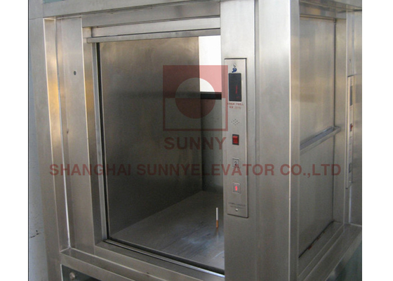 High Quality 250kg Capacity Full Stainless Steel Monarch Control System Dumbwaiter Elevator
