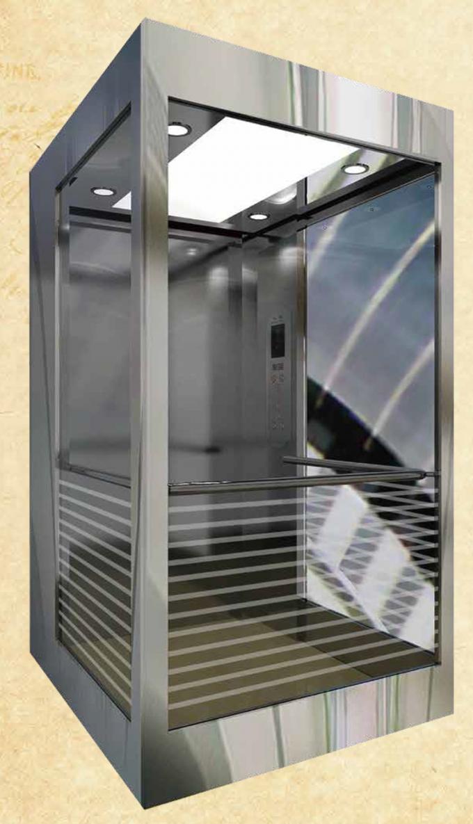 Indoor Residential Home Elevator Villa Elevator Lift 0.4m/S Speed 12