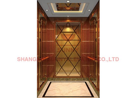 500mm Pit Depth Residential Home Elevators Luxury Villa Elevator Lift