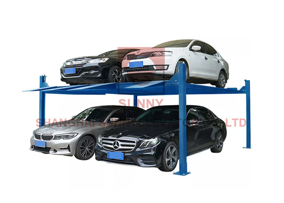 Hydraulic Drive Smart Car Parking Lift System Double Deck Stack