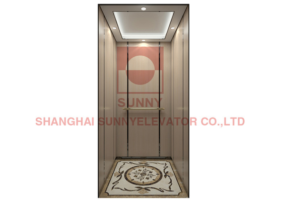 Mirror Etched Stainless Steel Home Lift Elevator Small Cabin Decoration
