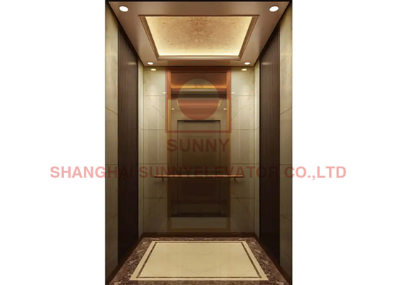 Office Building Passenger Elevator Lift With Automatic Rescue Device Elevator