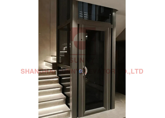 2 - 4 Floors Indoor Outdoor Electric Residential Passenger Elevator Small Dumbwaiter Lift