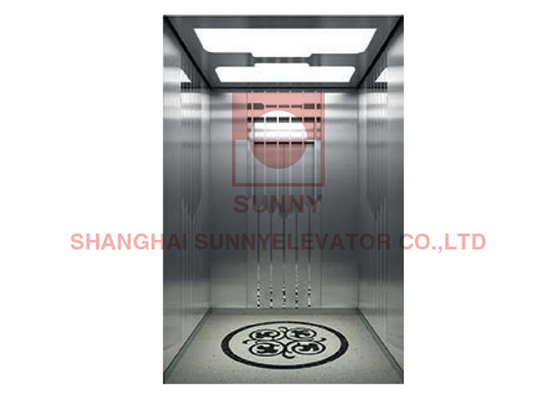 Low Noise Passenger Elevator Lift Without Machine Room For Office Building