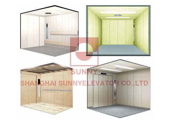 3000kg Freight Elevator With Vvvf Door Operator And Energy Saving Control System