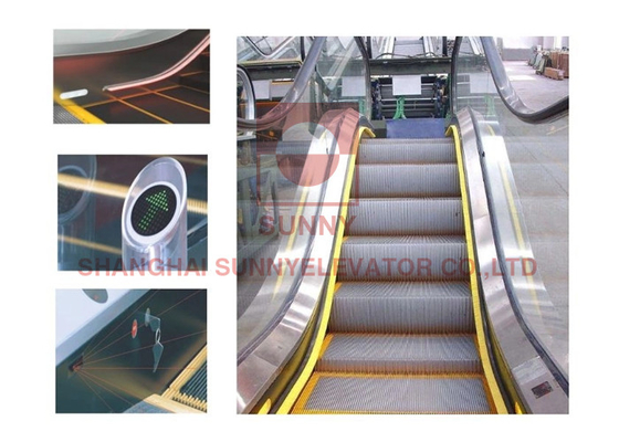 0.5m/S Electric Shopping Mall Escalator 30 / 35 vDegree Outdoor Escalator