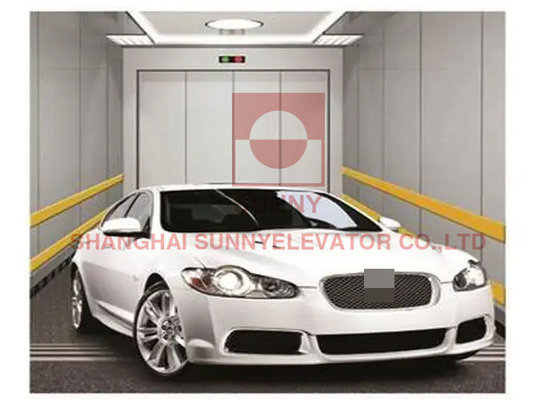 0.5m/S Garage Car Elevator Lift Hairline Stainless Steel Automobile Lift 3000kg Load