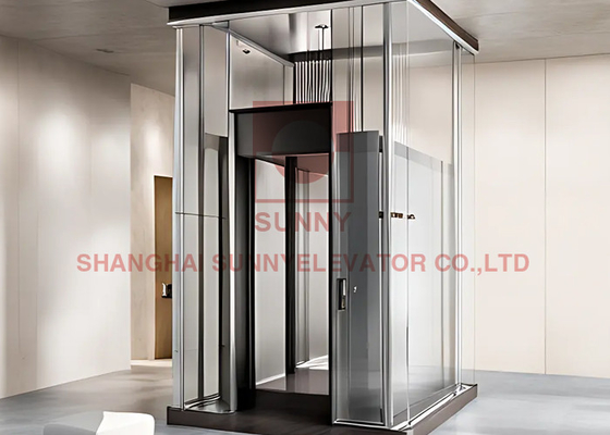 VVVF Control System Small Residential Home Elevators For Villa