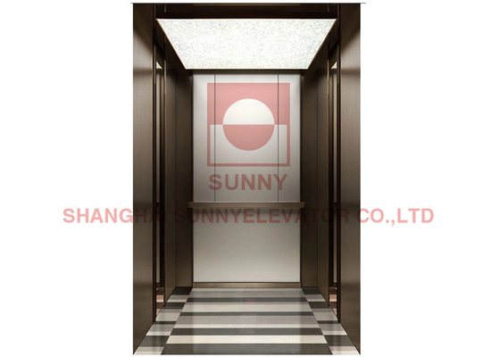 Stainless Steel 304 Fuji Passenger Elevator Lift 320 - 1600kg Low Noise