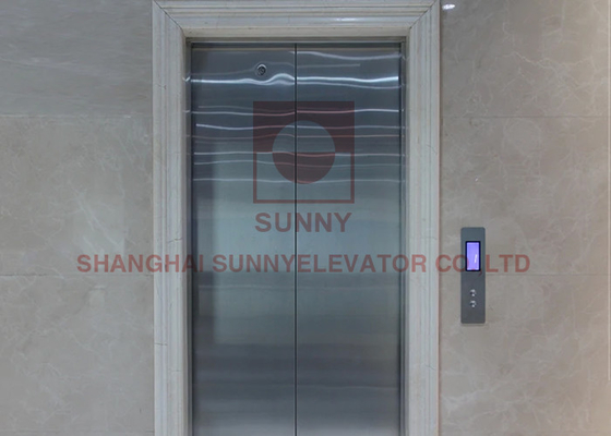 0.6 - 2.0m/s 450kg Residential Home Elevators With Graphic Design