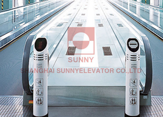 Enhance Building Safety with 0.5M/S Speed Moving Walkway Featuring Aluminium Alloy Step and CE Certification