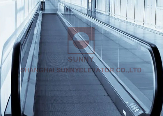 No Noise Moving Sidewalk Walkway For Centro Comercial Subway