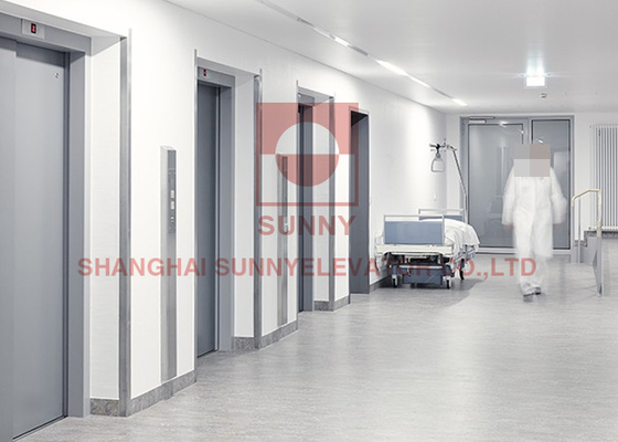 High-Performance Medical Elevator For Hospitals Loading Capacity 630-1600kg