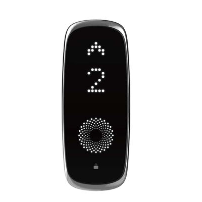 Elevator Wall-Mounted LOP with Tempered Glass Dot Matrix Display for Lift Spare Parts