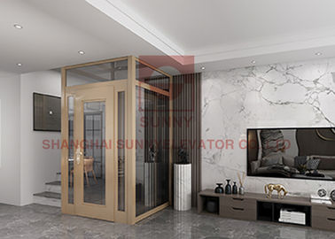 E Frame Hoistway Residential Home Elevator Compact Home Lifts Low Maintenance Cost