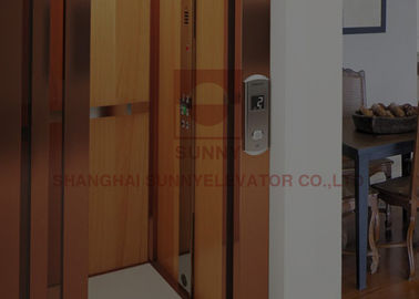 Large Load Passenger Lift Elevator For Apartment Private House Traction Ratio 2/1