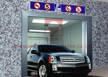 Load 5000kg Automatic Automobile Elevator Safe And Anti Skid Infrared Protection