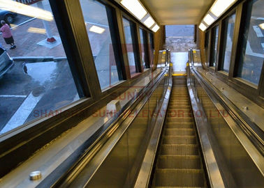 Safe Reliable Moving Walk Commercial Escalator For Large Supermarket Mall