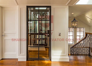 Indoor Residential Home Elevators Villa Elevator Lift 0.4m/S Speed 12 Months Warranty