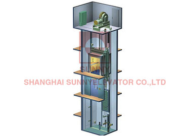 Machine Room Less Mrl Passenger Elevator Stainless Steel Customized Color