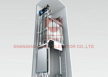 5000kg Gearless Small Machine Room Elevator Lift With Standard Design