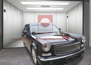 5000kg Stainless Steel Automobile Elevator With Front / Rear Door Opening