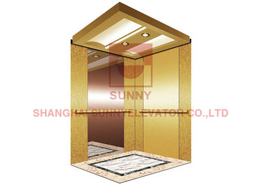 Stainless Steel 2.5m/S Load 1600kg Passenger Elevator Lift With VVVF Drive