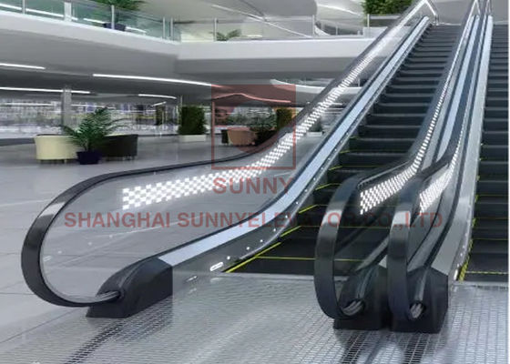 Angle 35 Indoor 6000 Person 800mm AC Shopping Mall Indoor Escalator