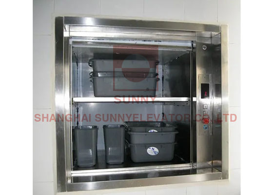 Stainless Steel 1.1kw 100lb Hydraulic Home Service Dumbwaiter Elevator