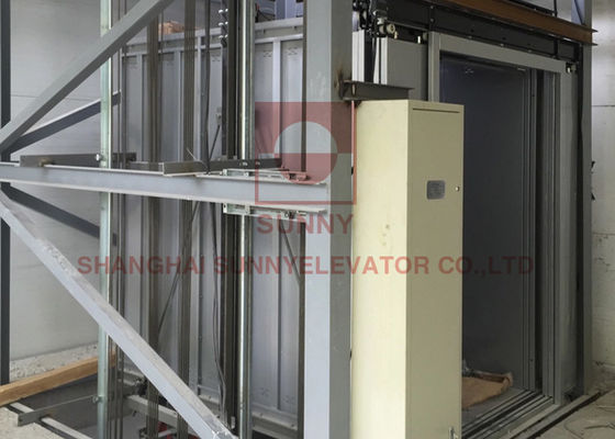 0.25M/S 10000kg Industrial Hydraulic Freight Goods Lift Elevator