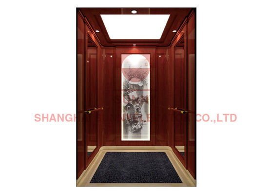 0.25m/S Machine Room Small Residential Elevators 3 Phase 5 Persons