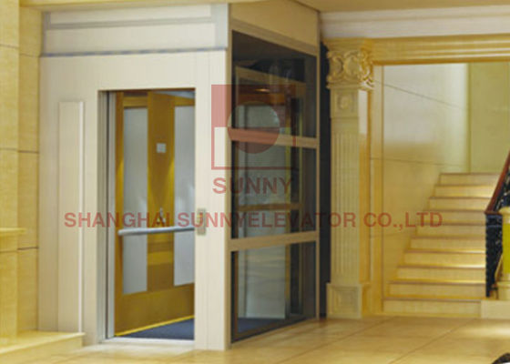ISO9001 400kg Pneumatic Residential Home Elevator Without Counterweight