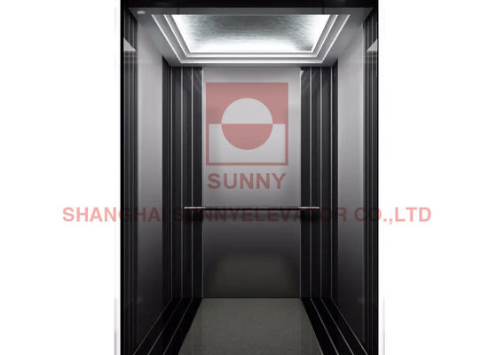 320kg Vvvf Machine Room Less Traction  Elevator 5 Person capacity