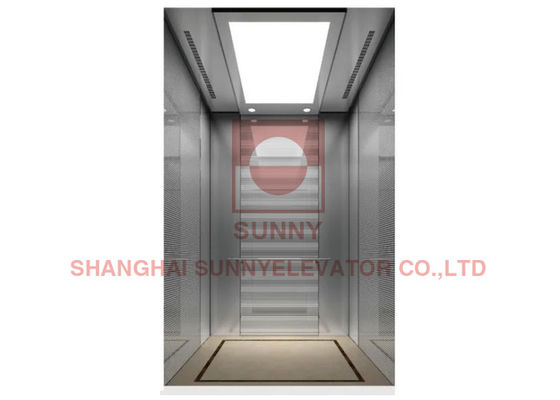 1600kg Load 1.75m/s Machine Room Less Elevator With Comfortable Space