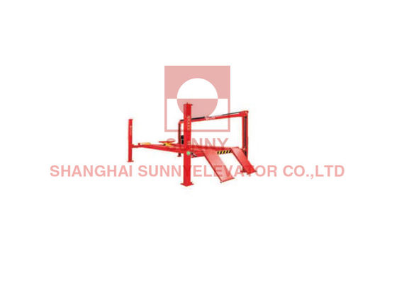 Scissor  Hydraulic Chain Alignment Four Post Vehicle Lift Auto Parking Lift