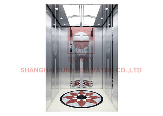 Integrated COP 6.0m/S Office Building 4 Passenger Lifts For Homes