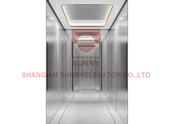 320kg Hairline Steel  Villa Residential Home Elevators 0.4m/S
