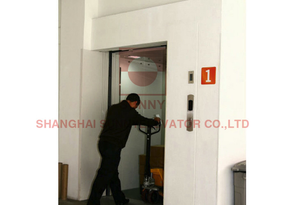 VVVF Elevator Control System MRL Counterweight Warehouse Cargo Lift Machine Roomless