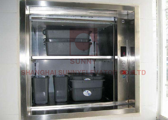 300kg Full Stainless Steel Monarch Control Modern Dumbwaiter Lift