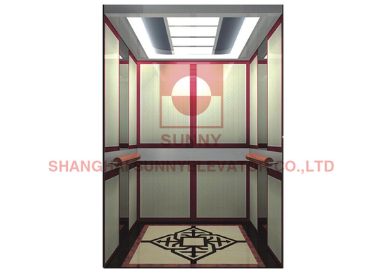 Center Opening Door  Customized Panoramic Home Elevator Lift 1600kg load