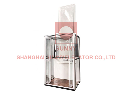 Customized 3.6 Meters Residential Home Lift , Residential Passenger Lifts