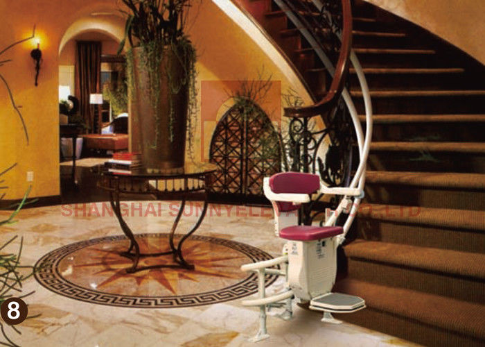 Residential Home Wheelchair For Stairs 120kg Load 24V DC Voltage CE ISO9001