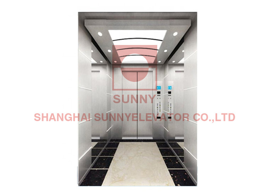 VVVF Machine Room Home Passenger Elevator With Stainless Steel 304