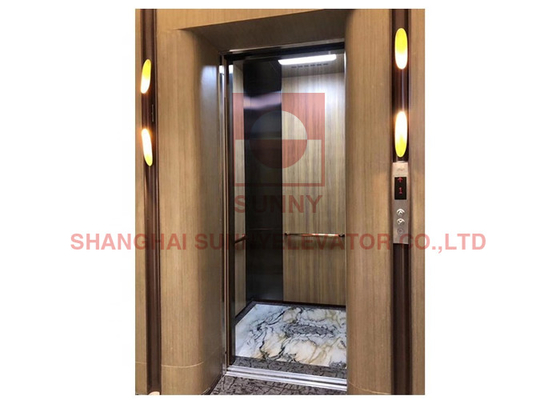 VVVF Drive 450kg Passenger Elevator Lift For Hotel Office Building