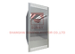 1600kg Panoramic Glass Elevator Lift With Hairline Stainless Steel