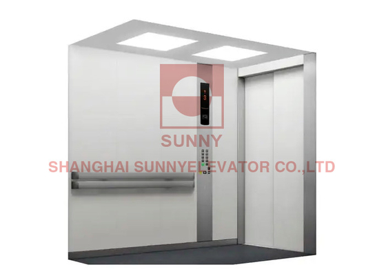 VVVF Control System Hospital Bed Elevator 800KG - 2000kg With Deceleration Device